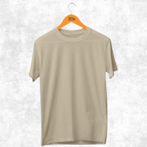Kaos Polos Pendek KHAKI Cotton Combed 30s Premium - KHAKI, L