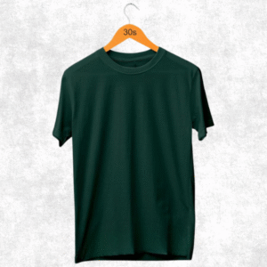 Kaos Polos Oblong Hijau Botol Pendek Combed 30s